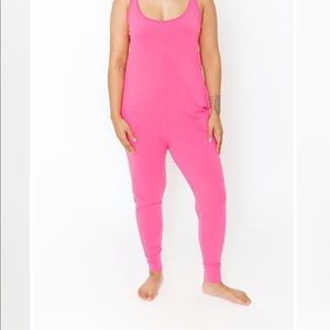 Smash & Tess Tuesday romper in pop of pink small